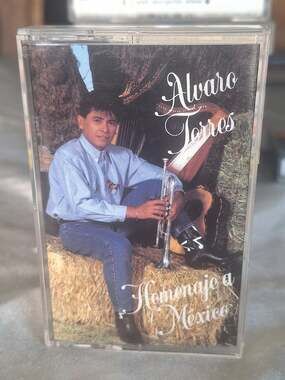 Alvaro Torres Homenaje A Mexico 1992 Capitol EMI Latin Cassette H4-542758 NM